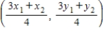 <strong>Use the Midpoint Formula repeatedly to find the three points that divide the segment joining and into four equal parts. </strong> A) , , B) , , C) , , D) , , E) , ,