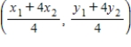 <strong>Use the Midpoint Formula repeatedly to find the three points that divide the segment joining and into four equal parts. </strong> A) , , B) , , C) , , D) , , E) , ,