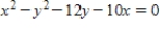 <strong>Write the general form of the equation of the circle with center and solution point </strong> A) B) C) D) E)