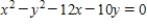 <strong>Write the general form of the equation of the circle with center and solution point </strong> A) B) C) D) E)