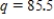 <strong>Find the market equilibrium point for the following demand and supply functions below,where p is price per unit and q is the number of units produced and sold. Demand: Supply: </strong> A) , B) , C) , D) , E) ,