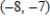 <strong>Find the slope of the line passing through the given pair of points. </strong> A) 11 B) C) 8 D) 0 E) The slope is undefined.