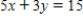 <strong>Find the slope m and y-intercept b of the line whose equation is given below. </strong> A) , B) , C) , D) , E) ,