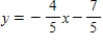 <strong>Write the equation of the line that passes through the given point and has the slope indicated. with slope </strong> A) B) C) D) E) 