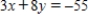 <strong>Write an equation of the line that passes through the point (i)parallel to the given line,and (ii)perpendicular to the given line. Point: Line: </strong> A) (i) parallel: (ii) perpendicular: B) (i) parallel: (ii) perpendicular: C) (i) parallel: (ii) perpendicular: D) (i) parallel: (ii) perpendicular: E) (i)parallel: (ii)perpendicular: