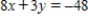 <strong>Write an equation of the line that passes through the point (i)parallel to the given line,and (ii)perpendicular to the given line. Point: Line: </strong> A) (i) parallel: (ii) perpendicular: B) (i) parallel: (ii) perpendicular: C) (i) parallel: (ii) perpendicular: D) (i) parallel: (ii) perpendicular: E) (i)parallel: (ii)perpendicular: