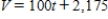 <strong>In 2004,a product has a value of $2,175.Over the next five years,its value will increase by $100 per year.Write a linear equation that gives the dollar value V in terms of the year t.(Let t = 0 represent 2000.) </strong> A) B) C) D) E) 