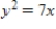 <strong>If ,is y a function of x? </strong> A) Yes B) No