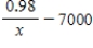 <strong>The inventor of a new game believes that the variable cost for producing the game is $0.98 per unit.The fixed cost is $7000. Find a formula for the average cost per unit </strong> A) B) C) D) E) 
