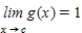 <strong>Suppose that and Find the following limit: </strong> A) 7 B) 6 C) 0 D) 8 E) 1