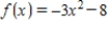 <strong>Find the slope of the tangent line to the graph of the function below at the given point. , </strong> A) 12 B) -3 C) -8 D) -12 E) none of the above