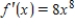 <strong>Find the derivative of the function. </strong> A) B) C) D) E) none of the above