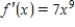 <strong>Find the derivative of the function. </strong> A) B) C) D) E) none of the above