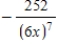 <strong>Differentiate the given function. </strong> A) B) C) D) E)