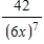 <strong>Differentiate the given function. </strong> A) B) C) D) E)