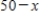 <strong>Find the marginal revenue for producing x units.(The revenue is measured in dollars.) </strong> A) dollars B) dollars C) 50 dollars D) dollars E) dollars