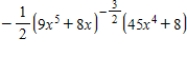 <strong>Differentiate the given function. </strong> A) B) C) D) E)
