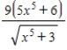 <strong>Find the derivative of the given function. </strong> A) B) C) D) E)
