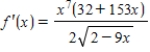 <strong>Find the derivative of the function. </strong> A) B) C) D) E) 