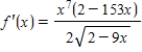 <strong>Find the derivative of the function. </strong> A) B) C) D) E) 