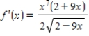 <strong>Find the derivative of the function. </strong> A) B) C) D) E) 