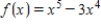 <strong>Find the third derivative of the function </strong> A) B) C) D) E) 
