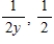 <strong>Find implicitly and explicitly(the explicit functions are shown on the graph)and show that the results are equivalent.Use the graph to estimate the slope of the tangent line at the labeled point.Then verify your result analytically by evaluating at the point. </strong> A) B) C) D) E) 