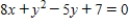 <strong>Find for the following equation: </strong> A) B) C) D) E) 
