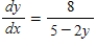 <strong>Find for the following equation: </strong> A) B) C) D) E) 