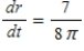 <strong>Volume and radius.Suppose that air is being pumped into a spherical balloon at a rate of 8 in.<sup>3</sup>/min.At what rate is the radius of the balloon increasing when the radius is 7 in.? </strong> A) B) C) D) E) 