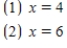 <strong>A point is moving along the graph of the function such that centimeters per second. Find for the given values of x. </strong> A) B) C) D) E) 
