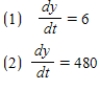 <strong>A point is moving along the graph of the function such that centimeters per second. Find for the given values of x. </strong> A) B) C) D) E) 