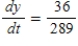 <strong>A point is moving along the graph of the function such that centimeters per second. Find when </strong> A) B) C) D) E) 