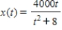 <strong>Medication.The number of milligrams x of a medication in the bloodstream t hours after a dose is taken can be modeled by Find the t-value at which x is maximum.Round your answer to two decimal places. </strong> A) 0 hours B) 2.83 hours C) 707.11 hours D) 4.83 hours E) 6.91 hours
