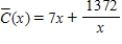 <strong>Average costs.Suppose the average costs of a mining operation depend on the number of machines used,and average costs,in dollars,are given by , ,where x is the number of machines used.How many machines give minimum average costs? </strong> A) Using 14 machines gives the minimum average costs. B) Using zero machines gives the minimum average costs. C) Using 24 machines gives the minimum average costs. D) Using 28 machines gives the minimum average costs. E) Using 33 machines gives the minimum average costs.