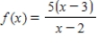 <strong>This problem contains a function and its graph,where Use the graph to determine,as well as you can,the horizontal asymptote.Check your conclusion by using the function to determine the horizontal asymptote analytically. </strong> A) B) C) D) E) 