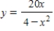 <strong>Find any horizontal asymptotes for the given function. </strong> A) B) C) D) E) no horizontal asymptotes