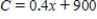 A business has a cost (in dollars)of for producing x units.What is the limit of as x approaches infinity? 