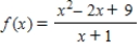 ​Analyze and sketch a graph of the function   ​