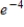 <strong>Use the properties of exponents to simplify the expression </strong> A) B) C) D) E) 