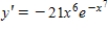 <strong>Find the derivative of the following function. </strong> A) B) C) D) E) 