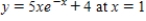 <strong>Write the equation of the line tangent to the graph of </strong> A) B) C) D) E) 