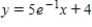 <strong>Write the equation of the line tangent to the graph of </strong> A) B) C) D) E) 