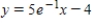 <strong>Write the equation of the line tangent to the graph of </strong> A) B) C) D) E) 