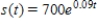 <strong>Future value.The future value that accrues when $700 is invested at 9%,compounded continuously,is ,where t is the number of years.At what rate is the money in this account growing when ?</strong> A) $10.03 per year B) $65.57 per year C) $1,003.33 per year D) $725.66 per year E) $90.30 per year