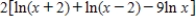 <strong>Use the properties of logarithms to expand </strong> A) B) C) D) E) 