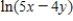 <strong>Use the properties of logarithms to write the expression as a single logarithm. </strong> A) B) C) D) E) 