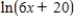 <strong>Write the expression as the logarithm of a single quantity.</strong> A) B) C) D) E) 