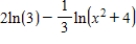 <strong>Write the expression as the logarithm of a single quantity.</strong> A) B) C) D) E) 