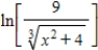 <strong>Write the expression as the logarithm of a single quantity.</strong> A) B) C) D) E) 